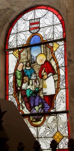 vitrail de saint Charles Borromée