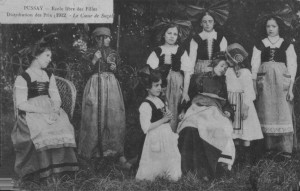 1912 - distribution prix école libre des filles