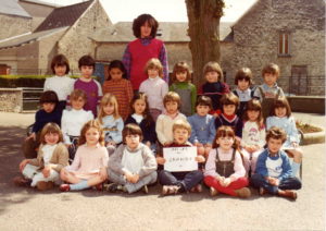 1982 - 1983 - Ecole maternelle moyens grands - Mme Annie Boué