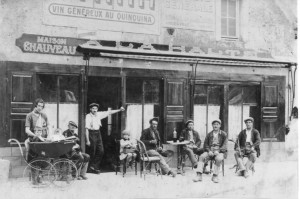 vers 1930 - café Chauveau