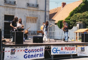 1996 - animation par l'association de musique "ALCATRAZ"