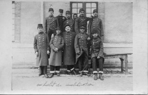 1914 - Orléans Gontard Georges en habit de mobilisation